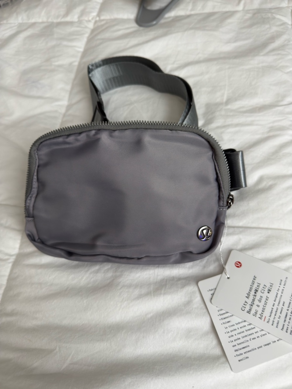lululemon athletica Slate Gray Everywhere Crossbody Belt Bagg